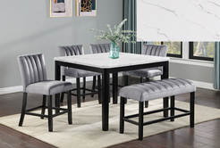 Pascal Counter Height Table w/ 4 Chairs