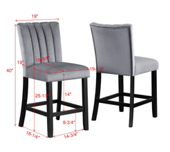 Pascal Counter Height Chair (Set of 2)