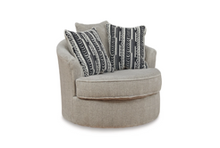 Calnita Oversized Swivel Chair