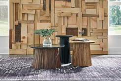 Ceilby Accent Table - Black