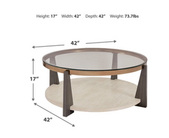 Frazwa Round Coffee Table
