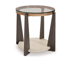 Frazwa Round End Table