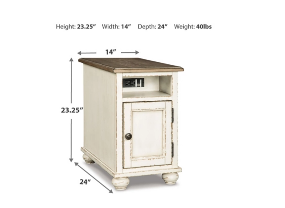 Realyn Chair Side Accent Table