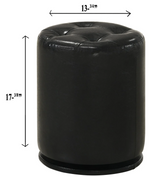 Morgan Vanity w/ Stool - Black