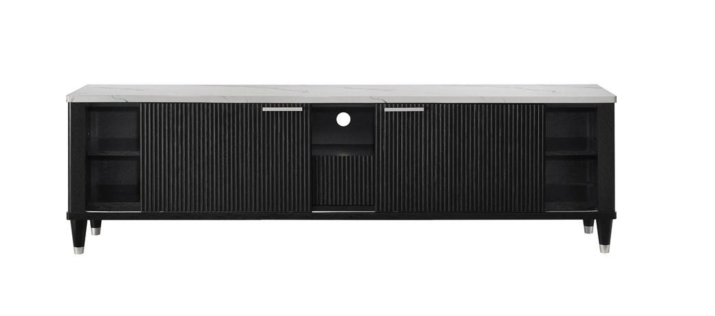 Britany Black TV Stand
