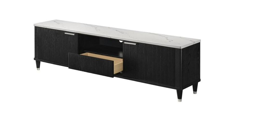 Britany Black TV Stand