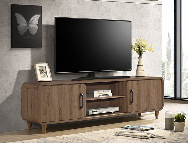 Nyomi Light Brown TV Stand