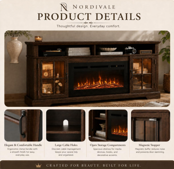 Farmhouse 70" TV Stand