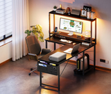 L-Shaped Desk w/ LED