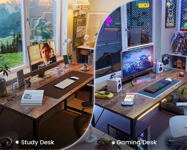 55" Home Office Gaming Desk