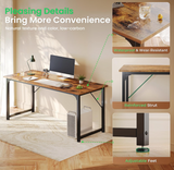 55" Home Office Gaming Desk
