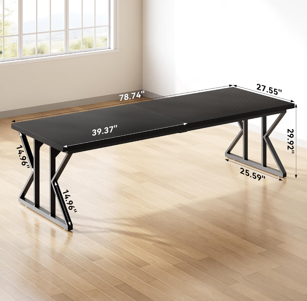 Extra Large Executive 78.7" Desk