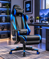 Gaming Chair with Footrest