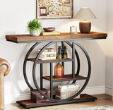 Circle Base Accent Table