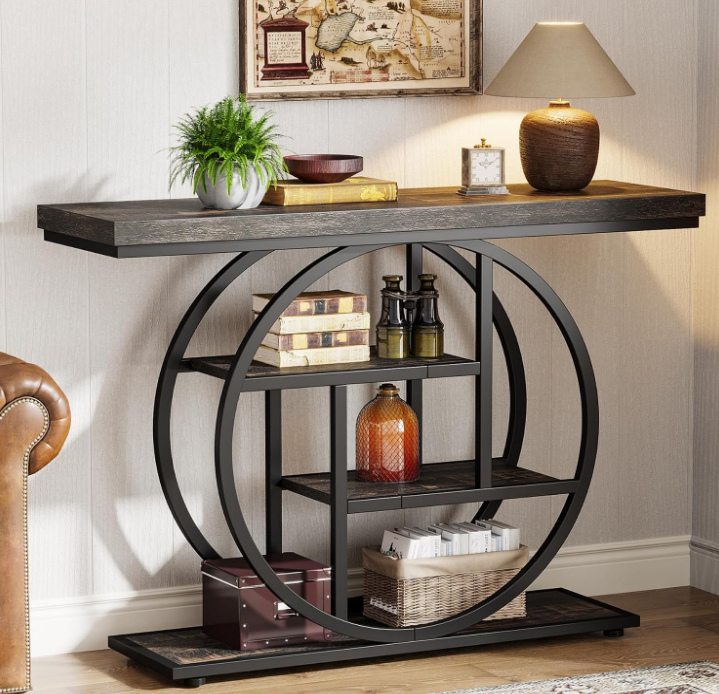 Circle Base Accent Table
