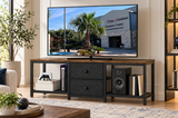 Rustic Brown TV Stand