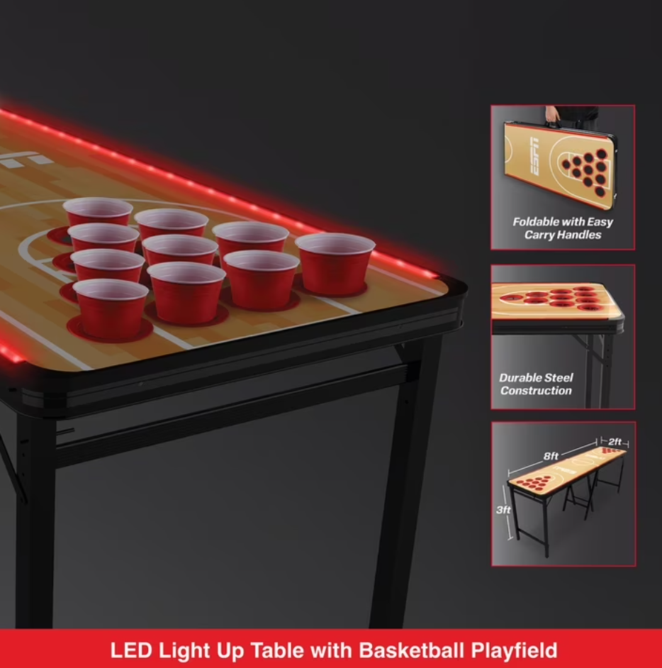 LED Combo Pong Table