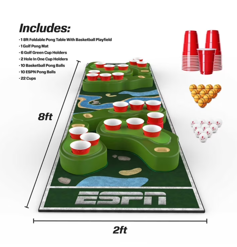 LED Combo Pong Table