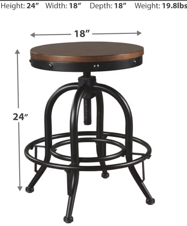 Valebeck Table w/ 4 Stools