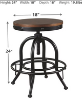 Valebeck Table w/ 4 Stools