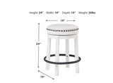 Becky Counter Height Table w/ 4 Stools