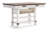 Becky Counter Height Table w/ 4 Stools