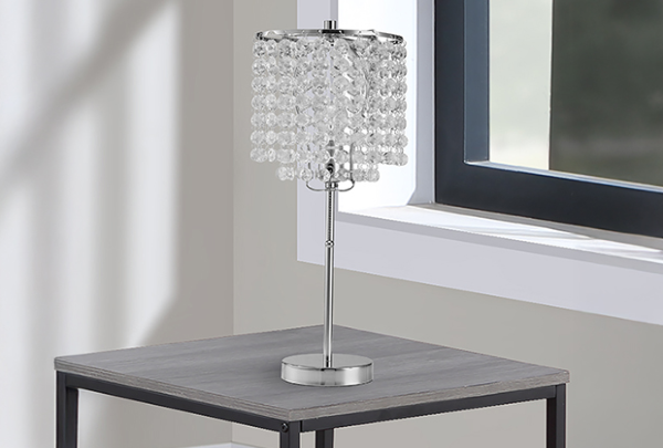 Chandelier Table Lamp Chrome