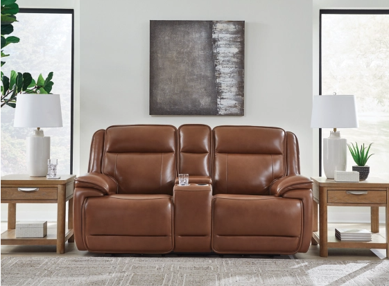 Gregory Power Sofa & Loveseat w/ Adj Headrest