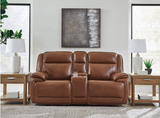 Gregory Power Sofa & Loveseat w/ Adj Headrest