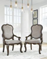 Queen Ann Table w/ 4 Side Chairs & 2 Arm Chairs