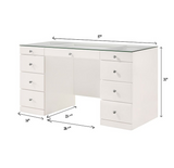Avery Vanity - White