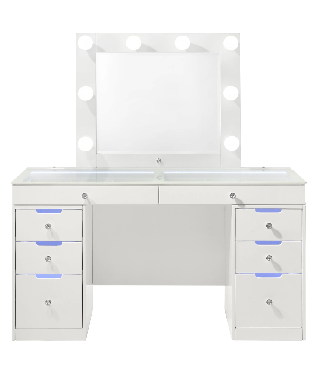 Luxo Vanity - White