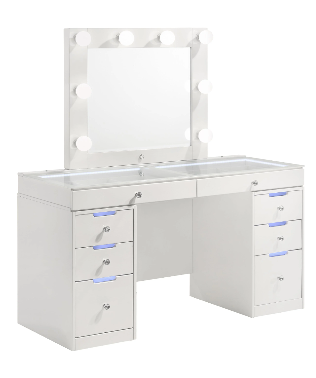 Luxo Vanity - White