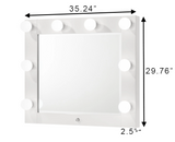 Luxo Vanity - White