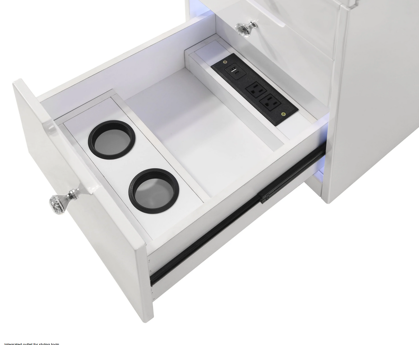 Luxo Vanity - White