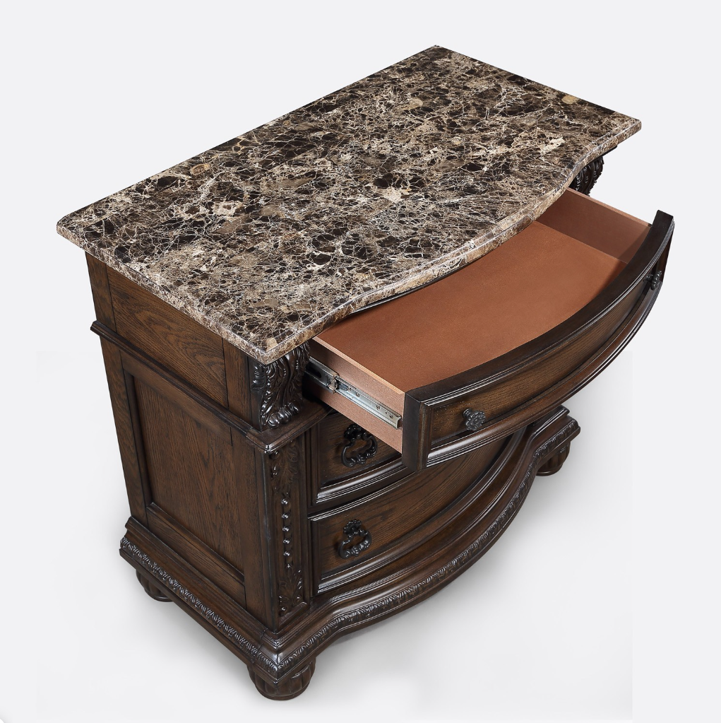 Valentina King Bedroom Set W/ FREE Chest