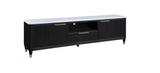 Kara Black TV Stand