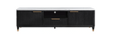Kara Black TV Stand