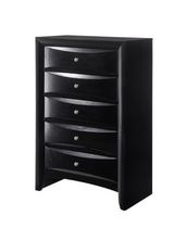 Briana Black Queen Storage Bedroom Set