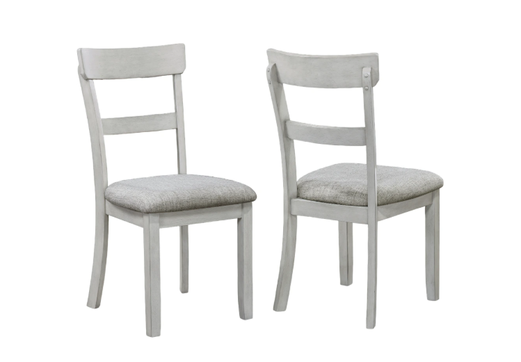 Henderson Table w/ 4 Chairs - White Wash