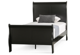 Philip Black Twin Bed