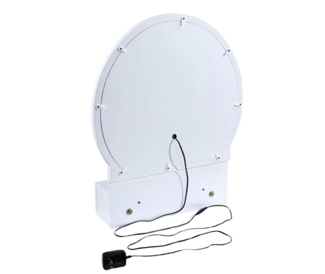 Cecilia Vanity Table w/ Stool - White