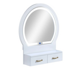 Cecilia Vanity Table w/ Stool - White