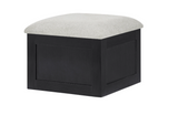 Marta Coffee Table w/ 4 Storage Ottomans