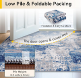 Lany Washable Abstract Rug