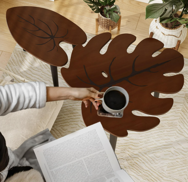 Leaf nesting Tables (set of 2)
