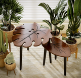 Leaf nesting Tables (set of 2)