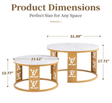 Louie Nesting Coffee Table Set