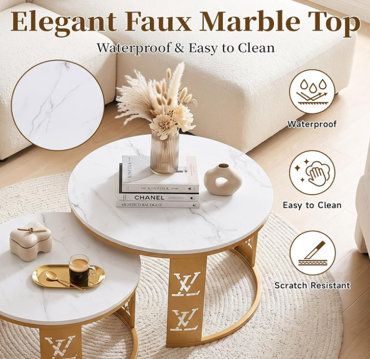 Louie Nesting Coffee Table Set