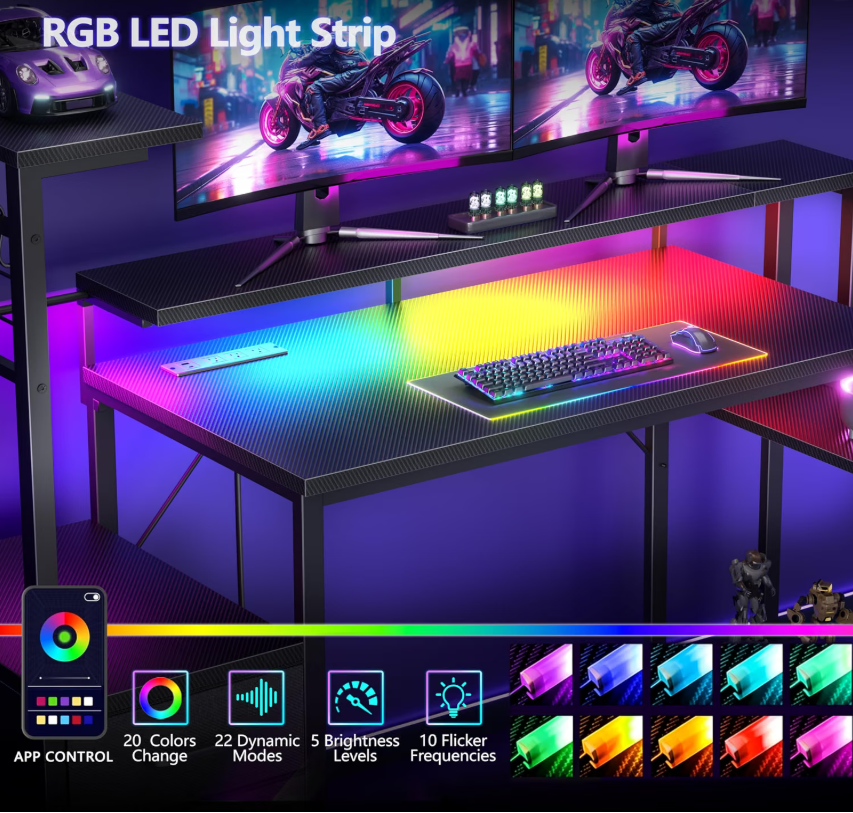 Kory 48" Gaming Desk
